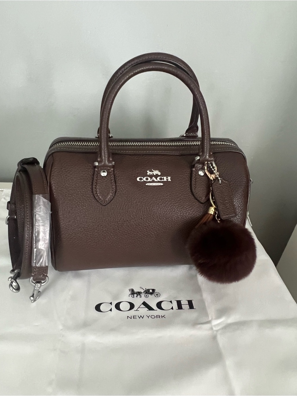 Coach Rowan Maple Satchel